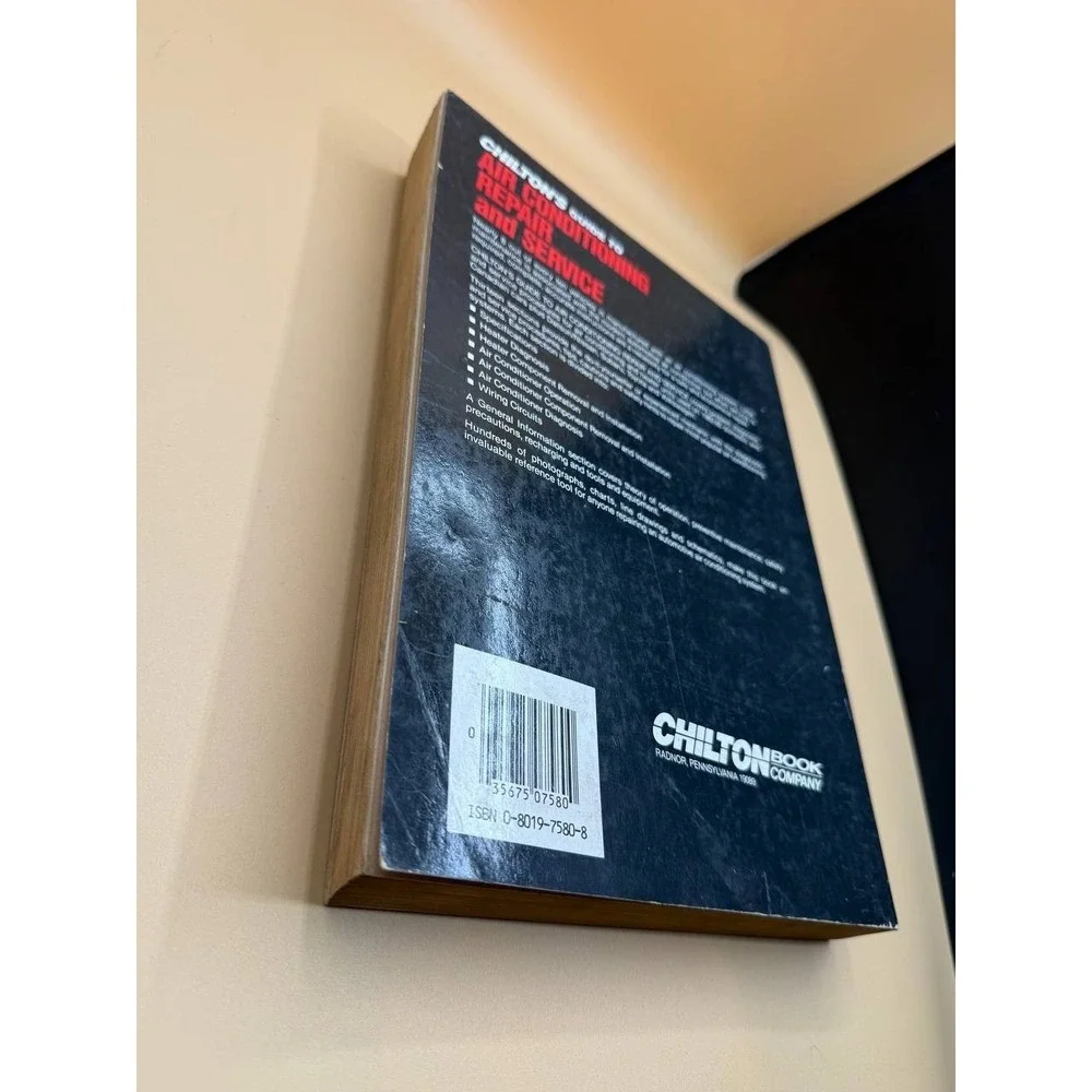 Chilton's Guide to Air Conditioning Repair & Service #7580‎ 1982-1985 Paperback